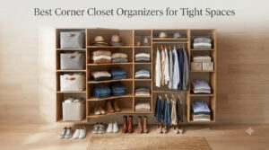 Best Corner Closet Organizers for Tight Spaces