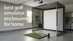 best golf simulator enclosures for home