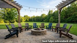 best hdpe adirondack chairs
