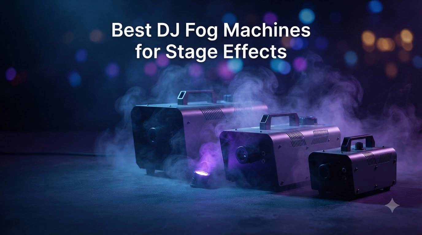 Best DJ Fog Machines for Stage Effects