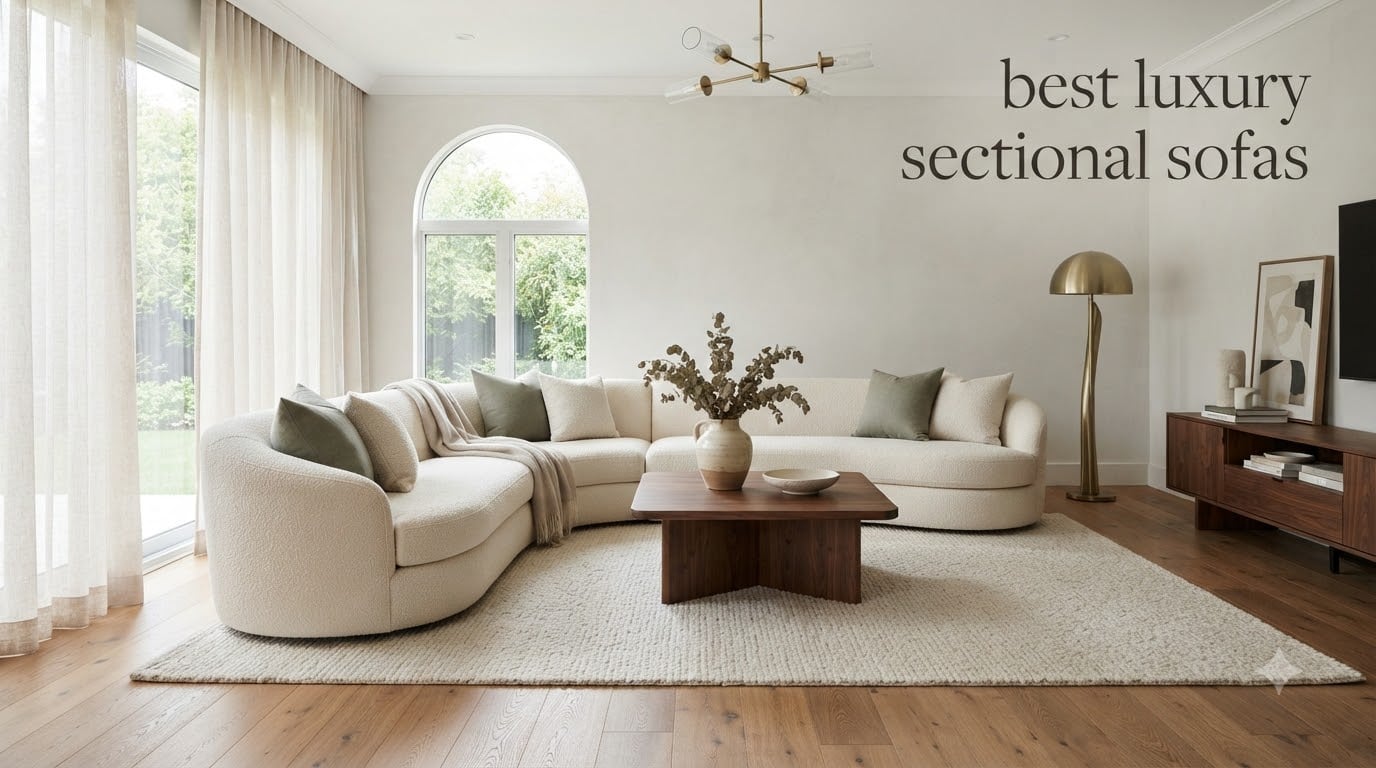 best luxury sectional sofas