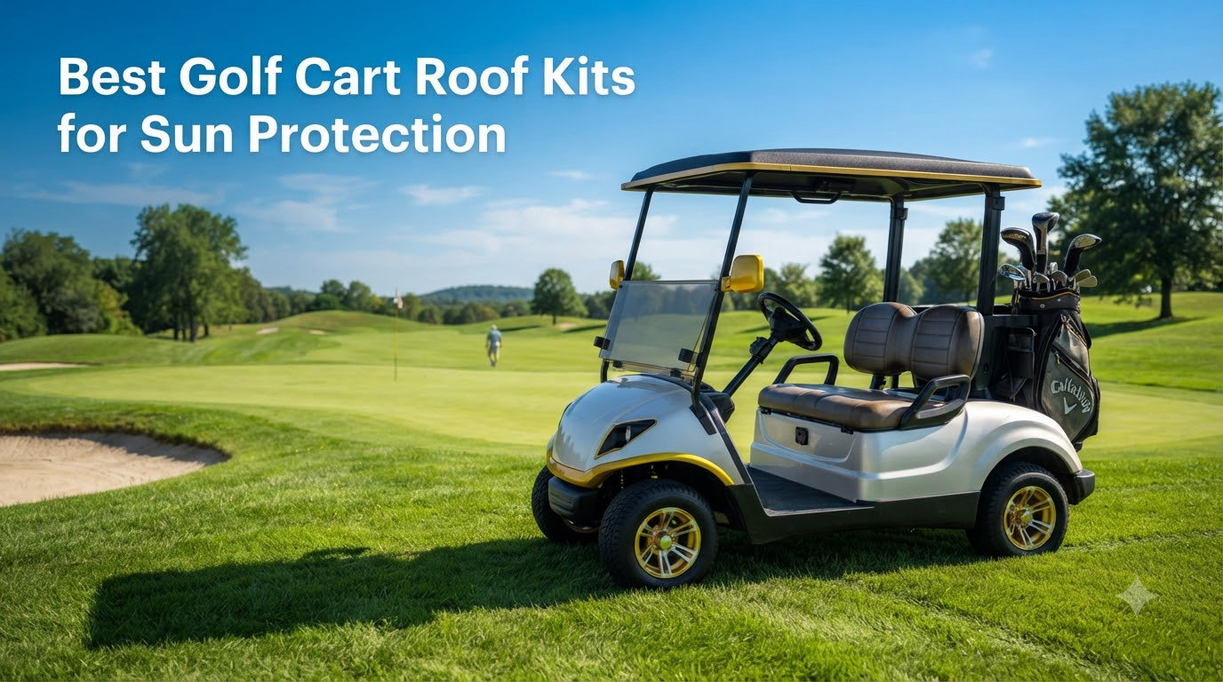 Best Golf Cart Roof Kits for Sun Protection