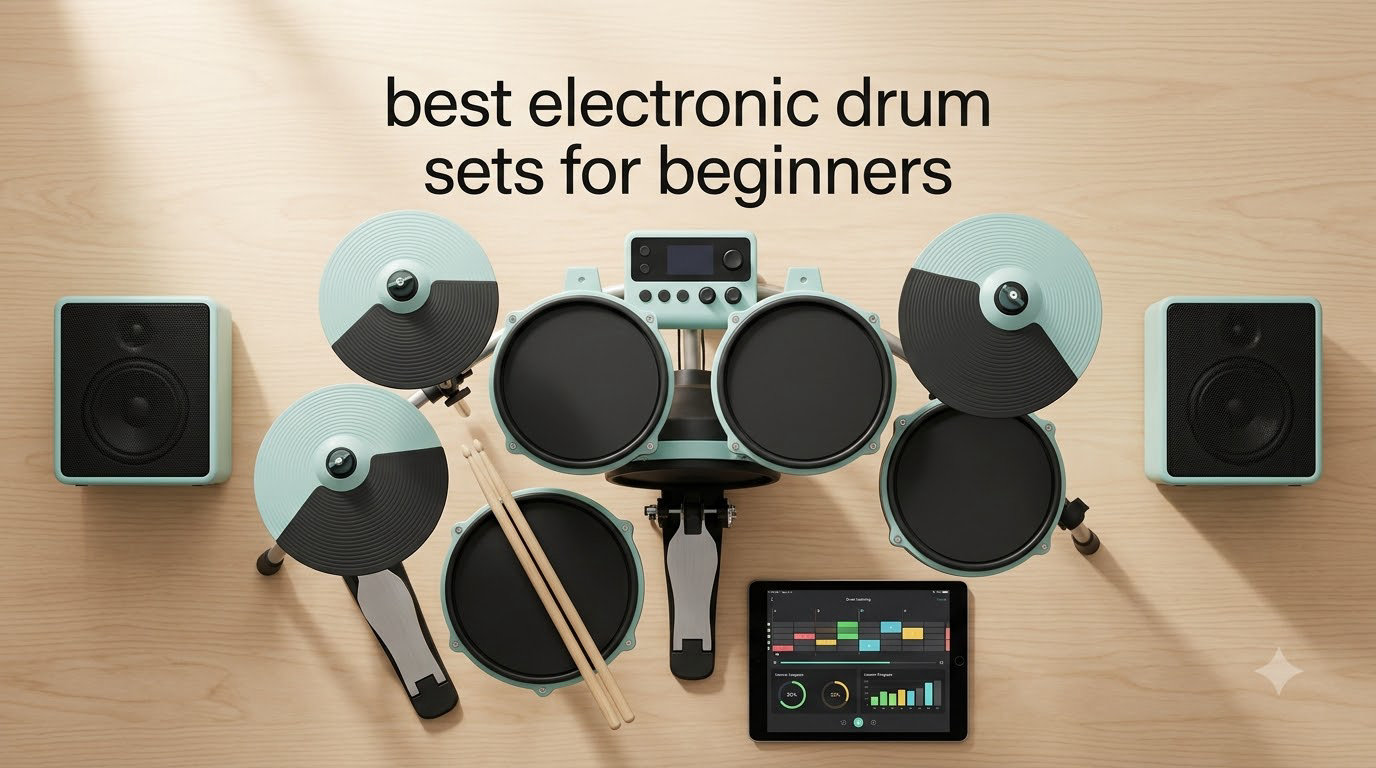 best electronic drum sets for beginners