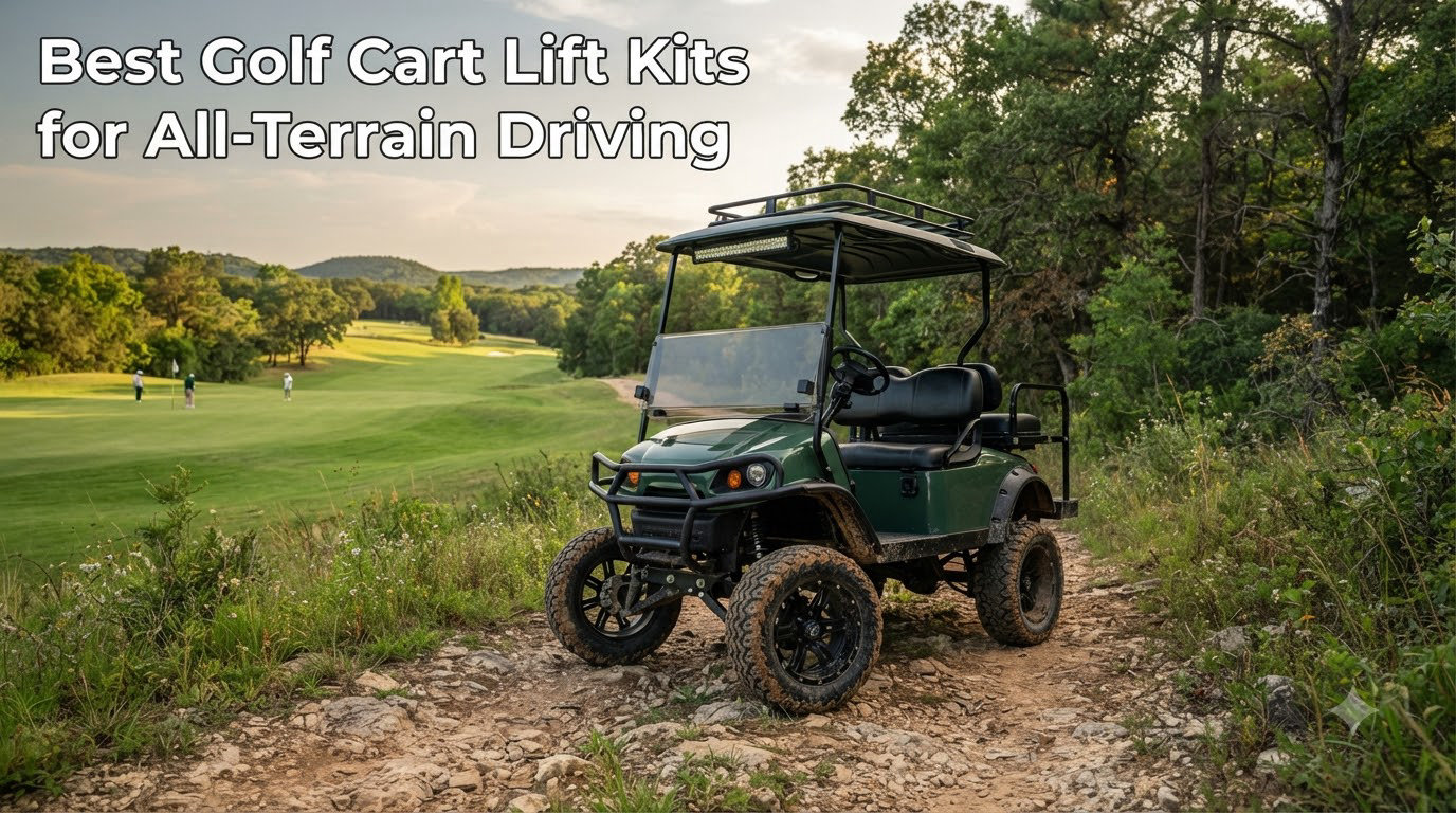 Best Golf Cart Lift Kits for All-Terrain Driving