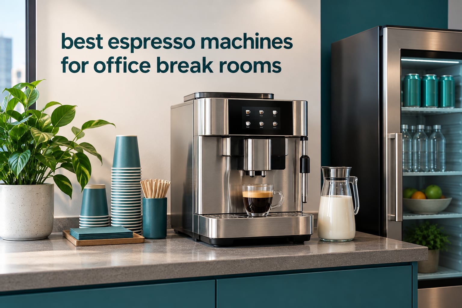 best espresso machines for office break rooms