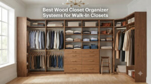 Best Wood Closet Organizer Systems for Walk-In Closets