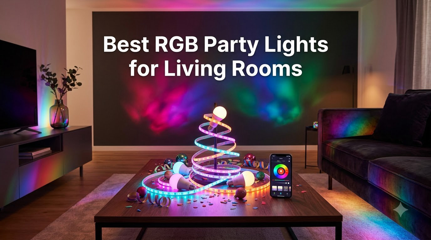 Best RGB Party Lights for Living Rooms