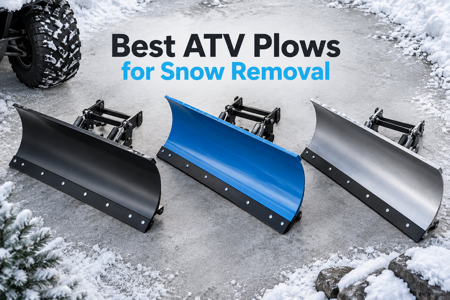 Best ATV Plows for Snow Removal
