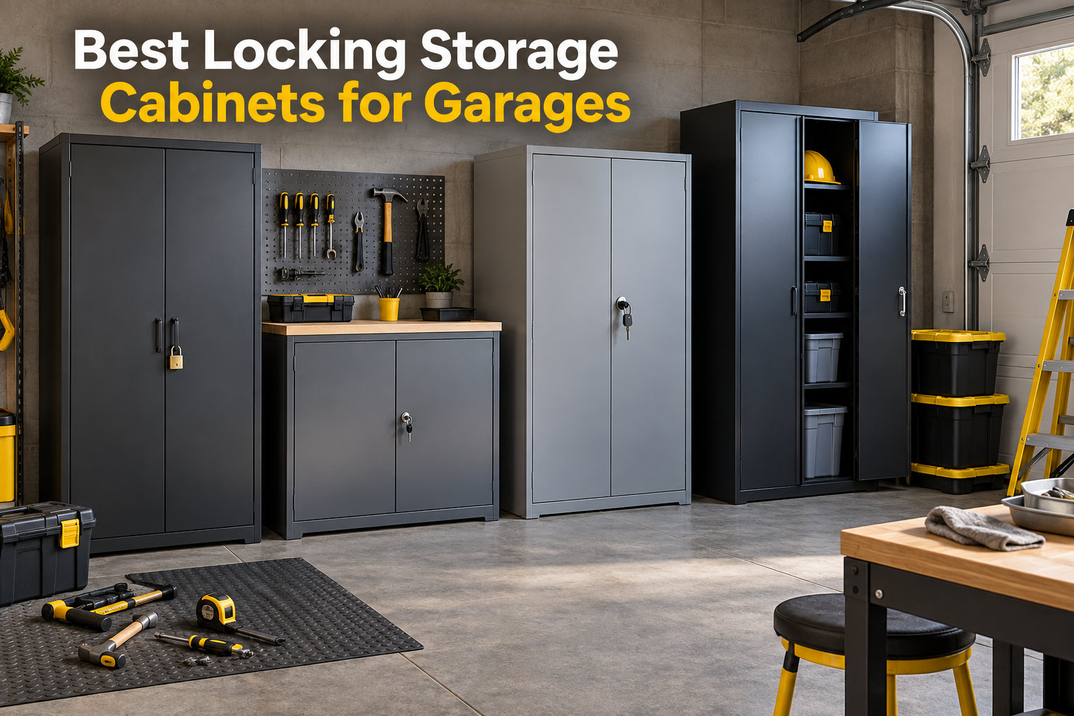 Best Locking Storage Cabinets for Garages