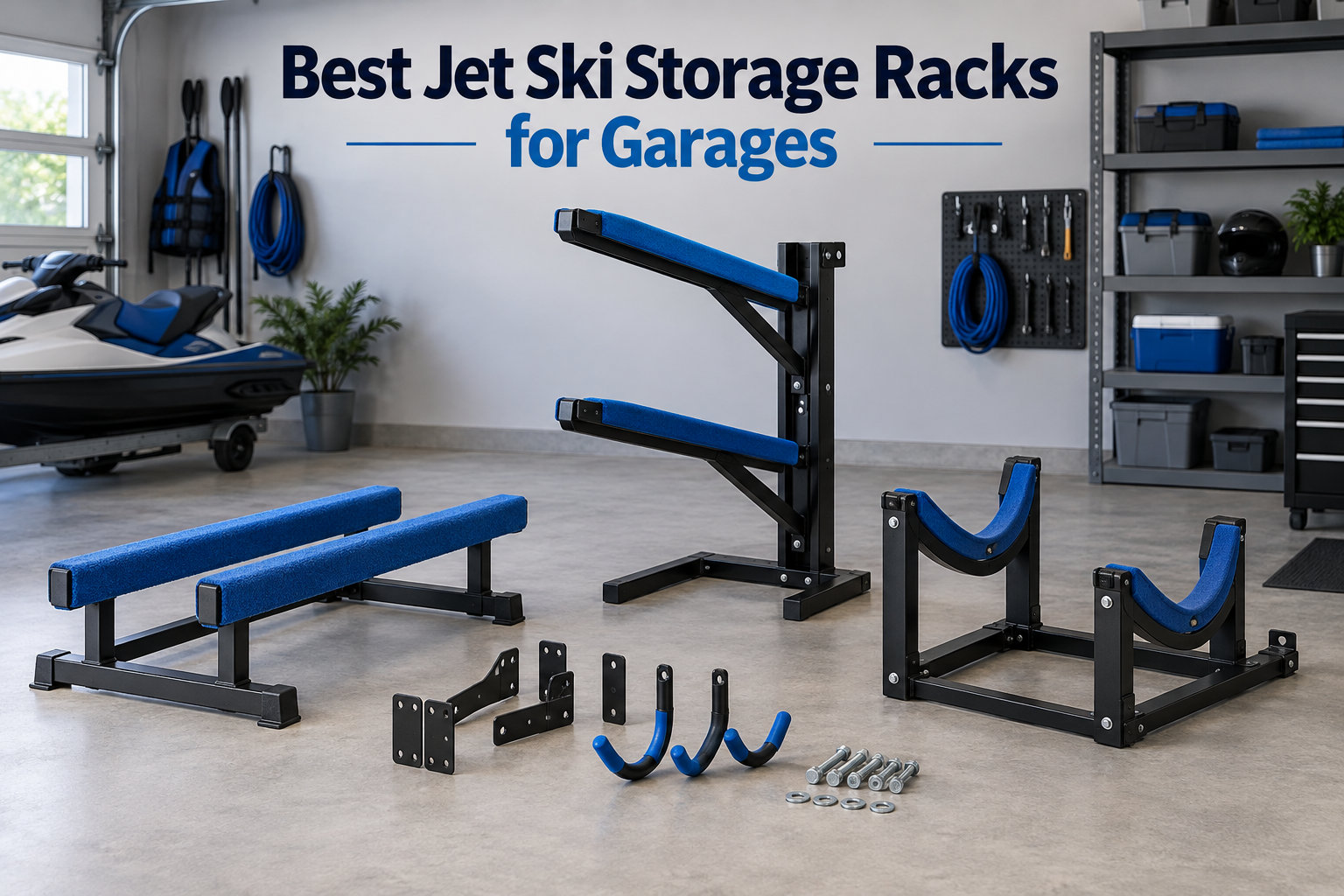 Best Jet Ski Storage Racks for Garages