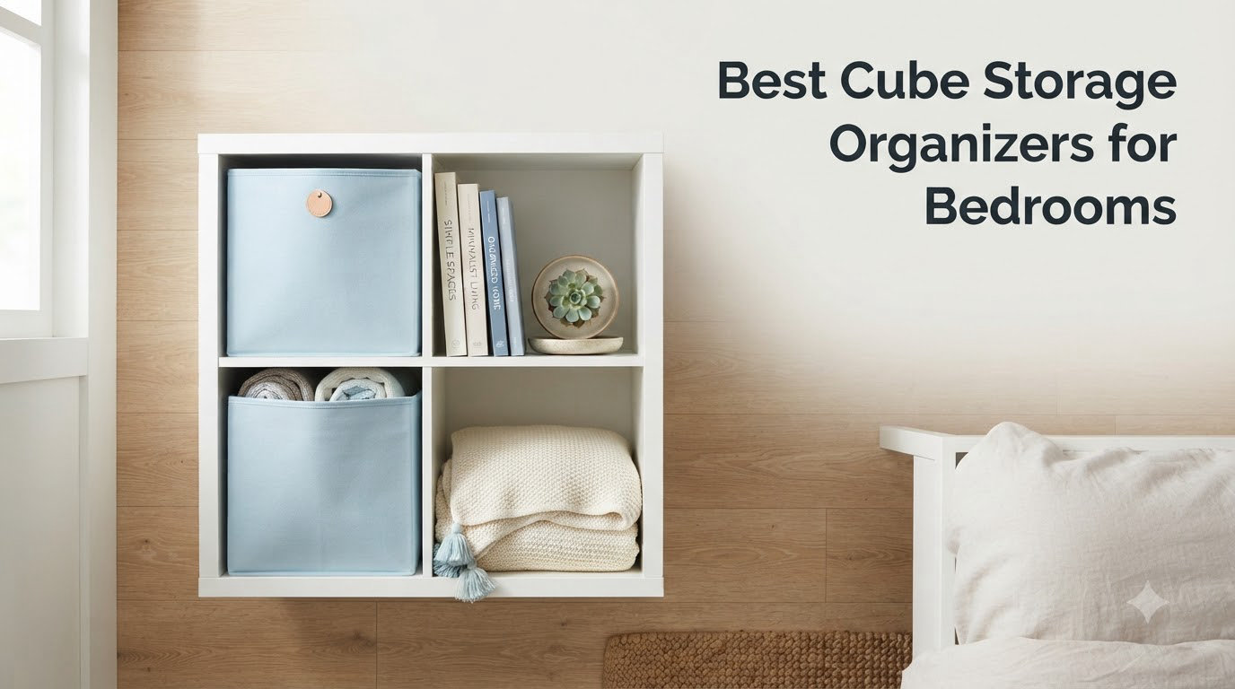 Best Cube Storage Organizers for Bedrooms