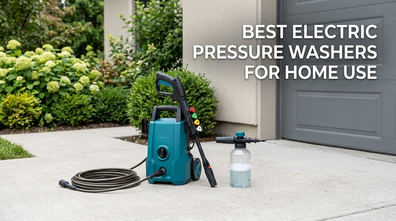 best electric pressure washers for home use