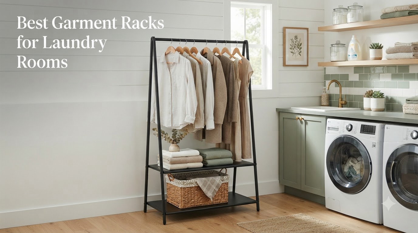 Best Garment Racks for Laundry Rooms