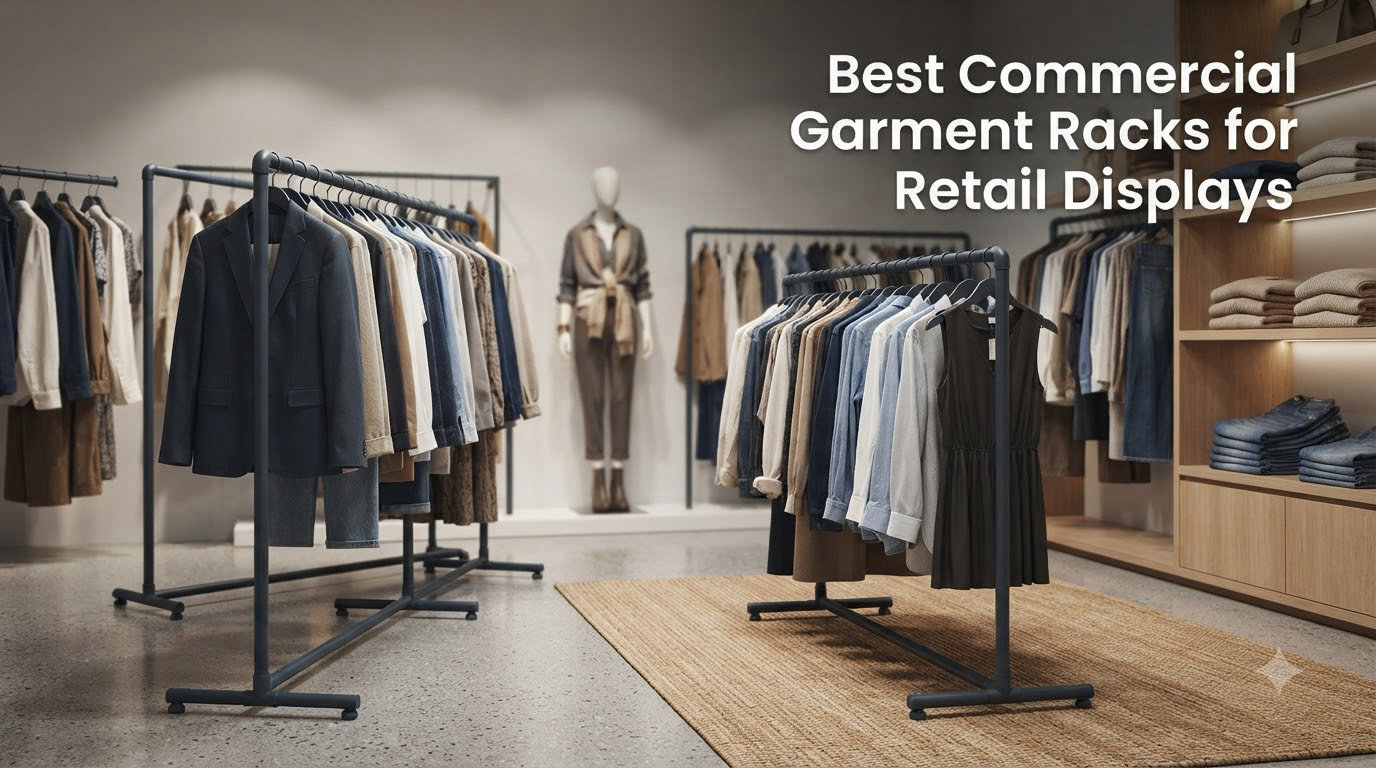 Best Commercial Garment Racks for Retail Displays