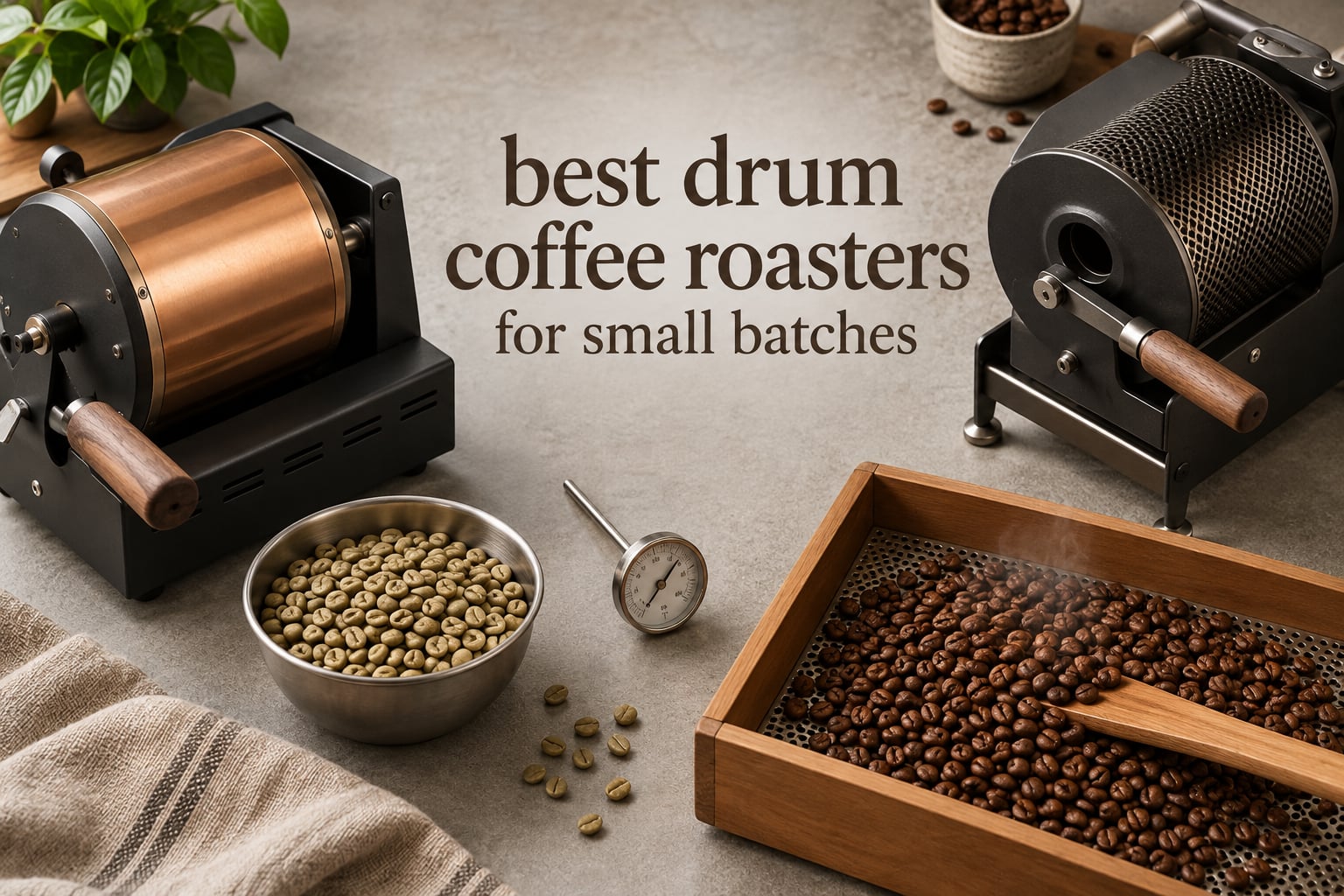 best drum coffee roasters for small batches