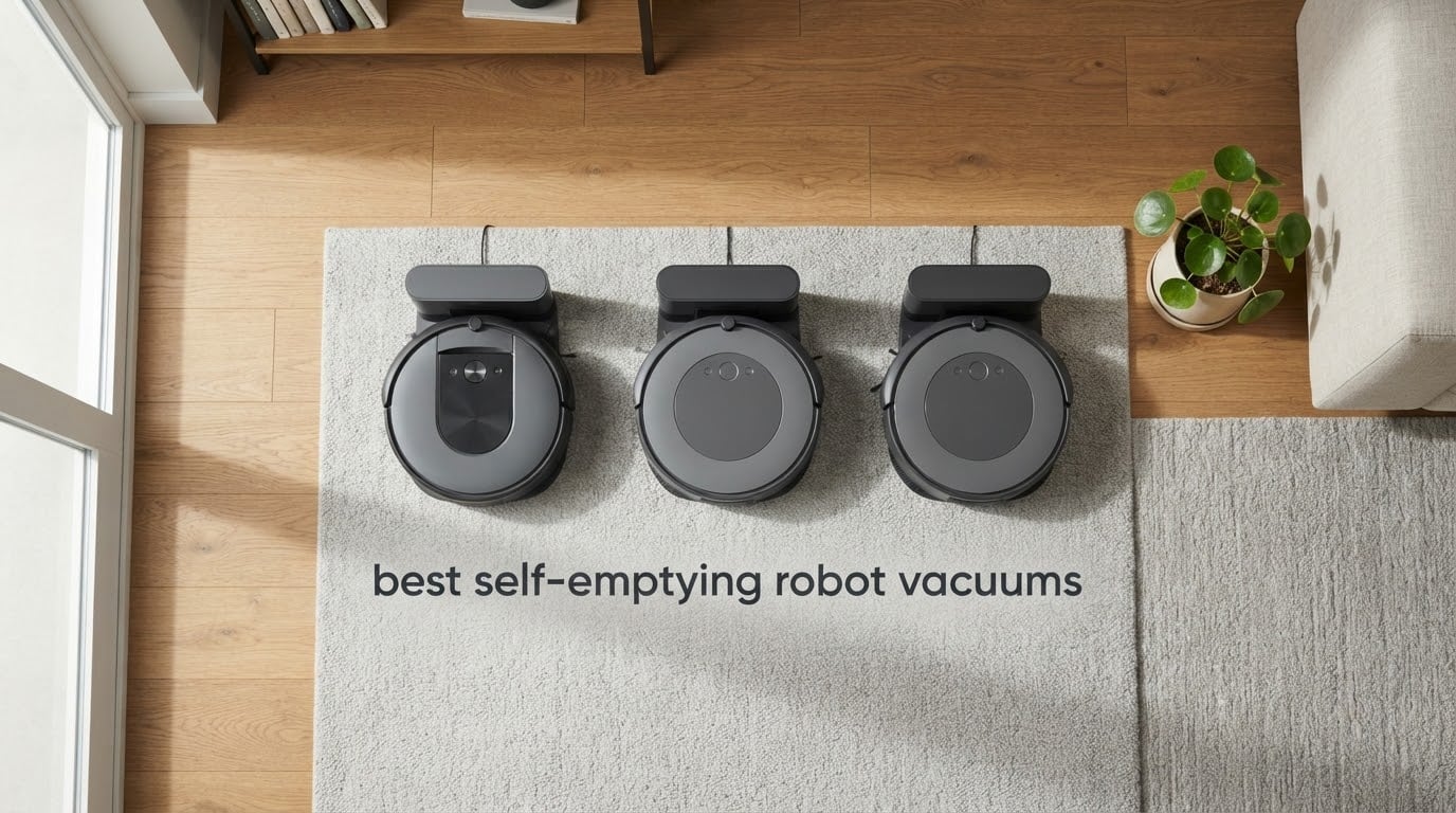 best self-emptying robot vacuums