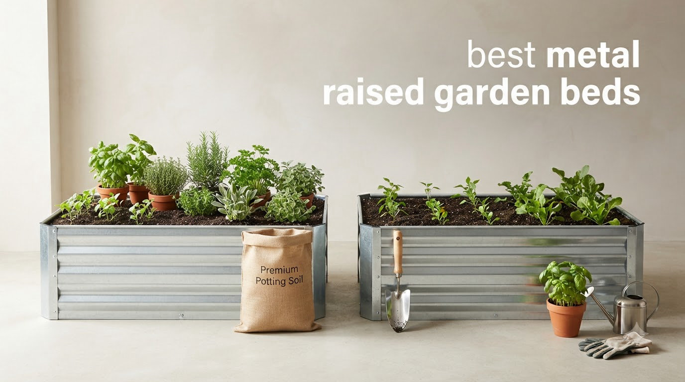 best metal raised garden beds