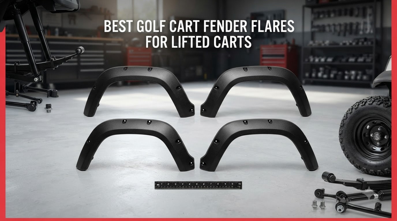 Best Golf Cart Fender Flares for Lifted Carts