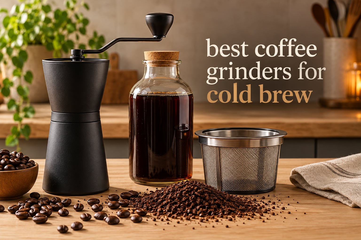 best coffee grinders for cold brew