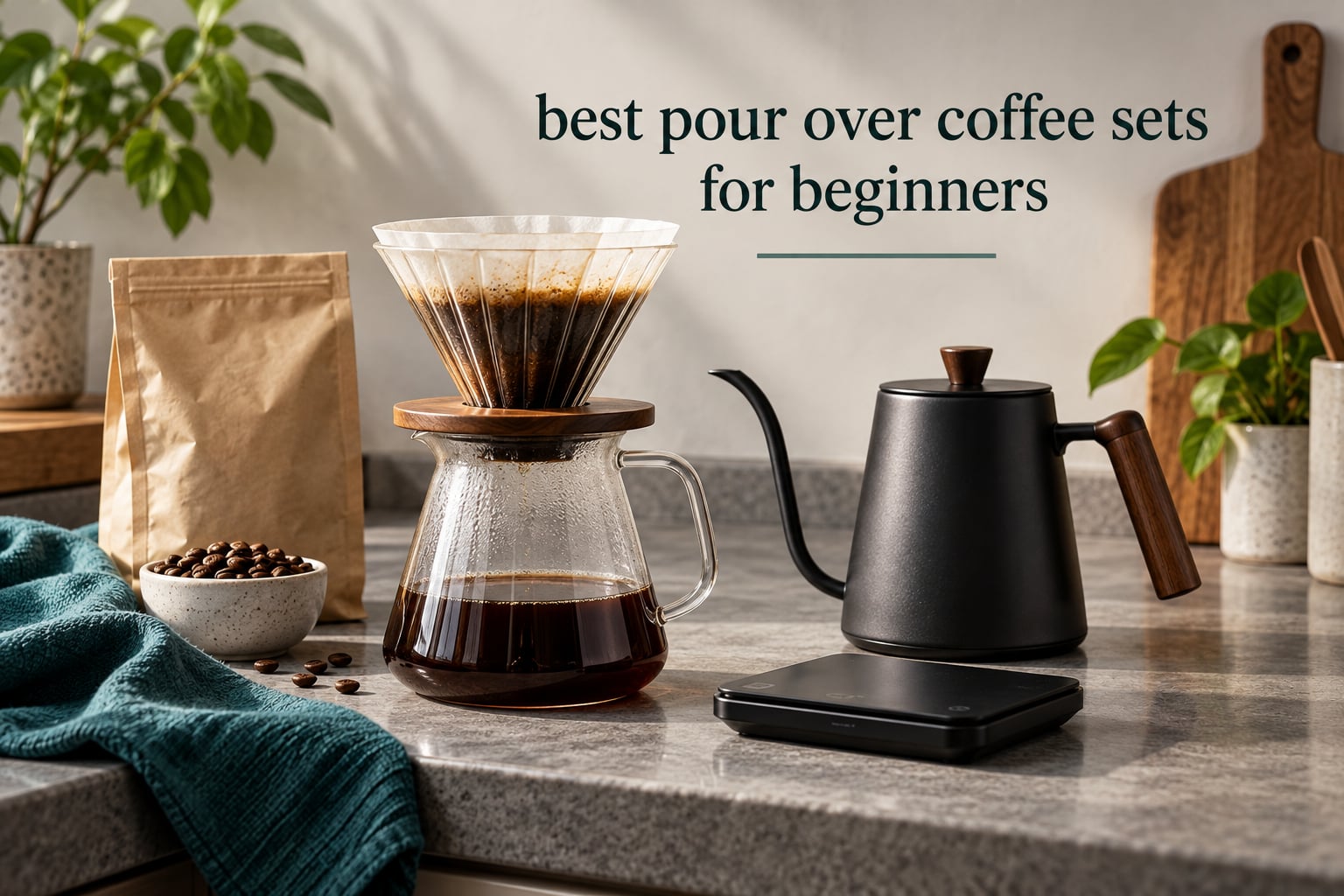 best pour over coffee sets for beginners