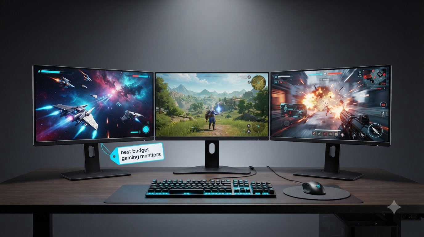 best budget gaming monitors