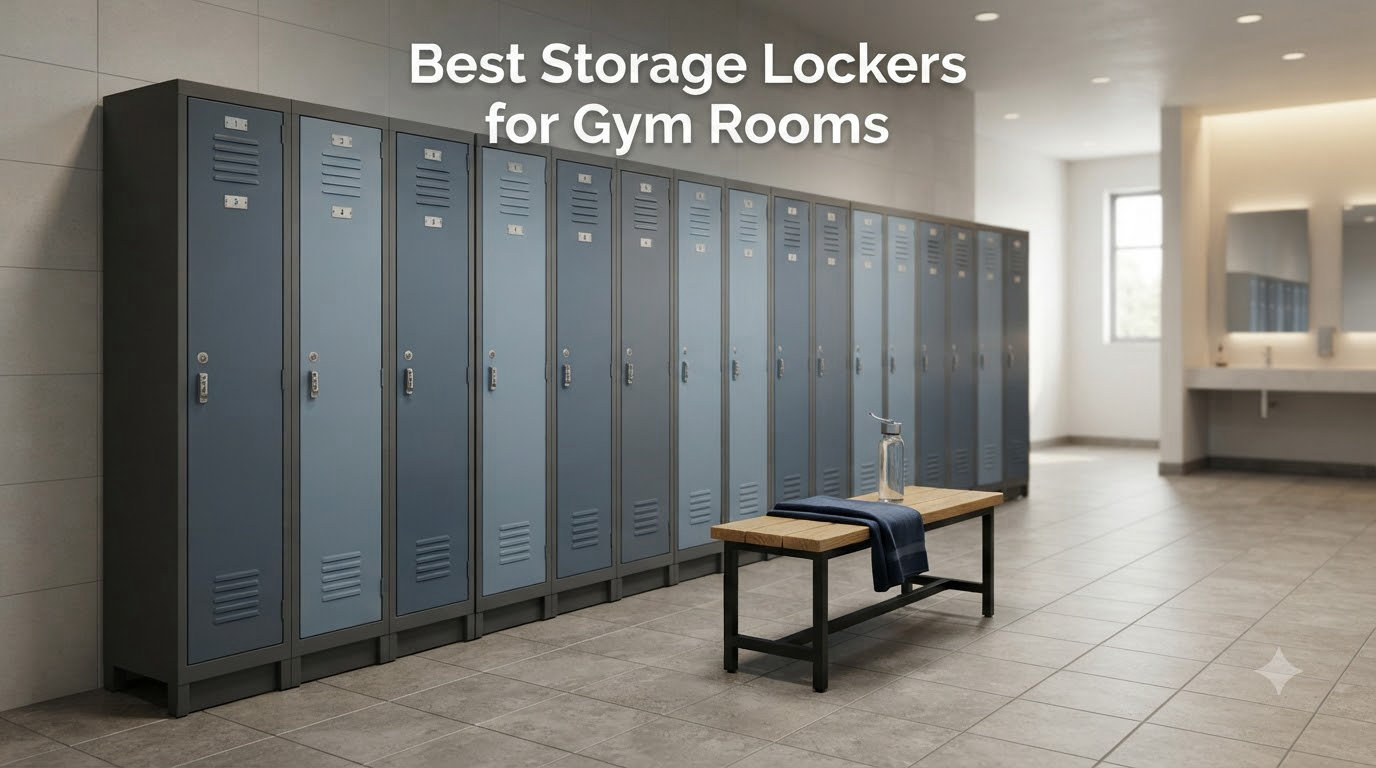 Best Storage Lockers for Gym Rooms