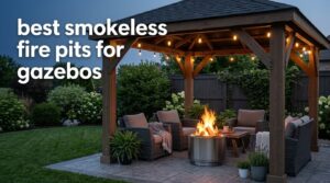 best smokeless fire pits for gazebos