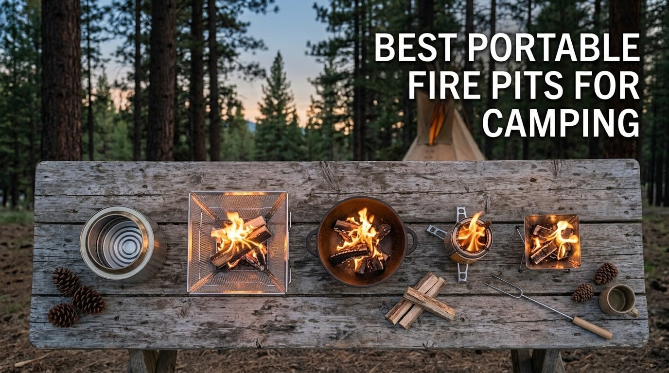 best portable fire pits for camping