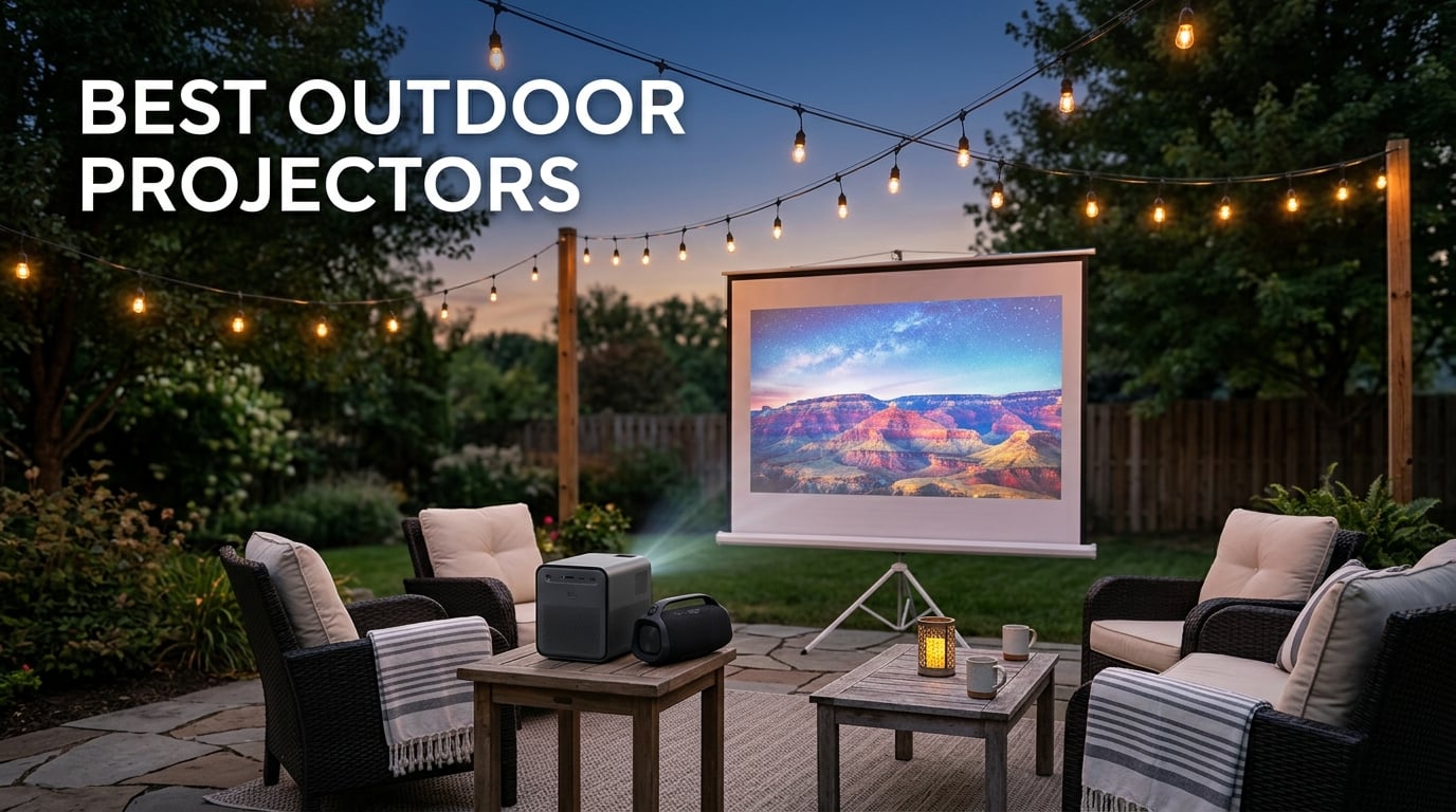 best outdoor projectors