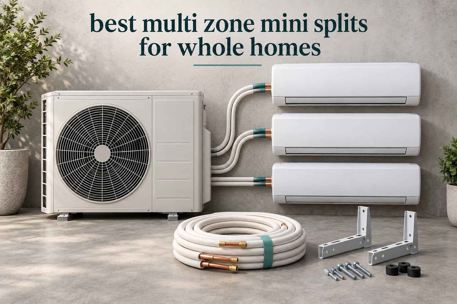 best multi zone mini splits for whole homes