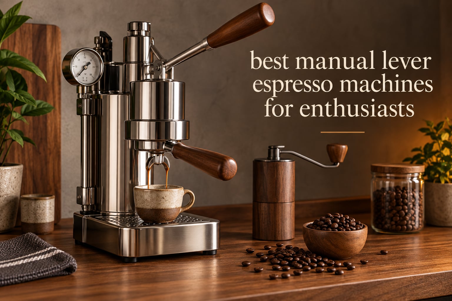 best manual lever espresso machines for enthusiasts