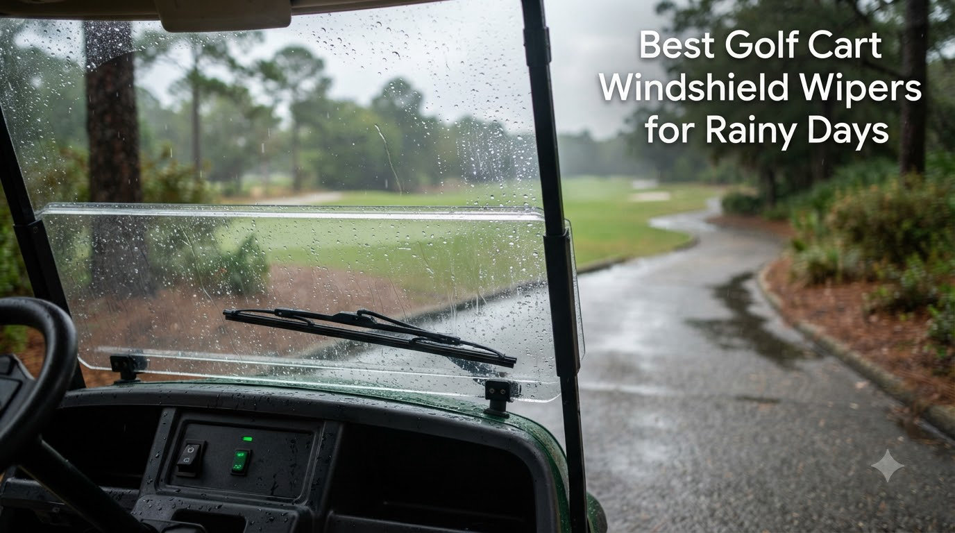Best Golf Cart Windshield Wipers for Rainy Days