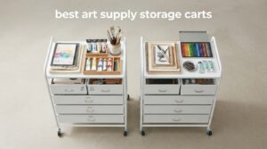best art supply storage carts