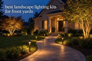 best landscape lighting kits for front yards