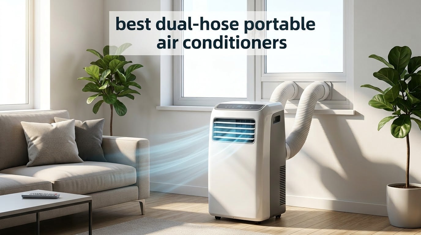 best dual-hose portable air conditioners