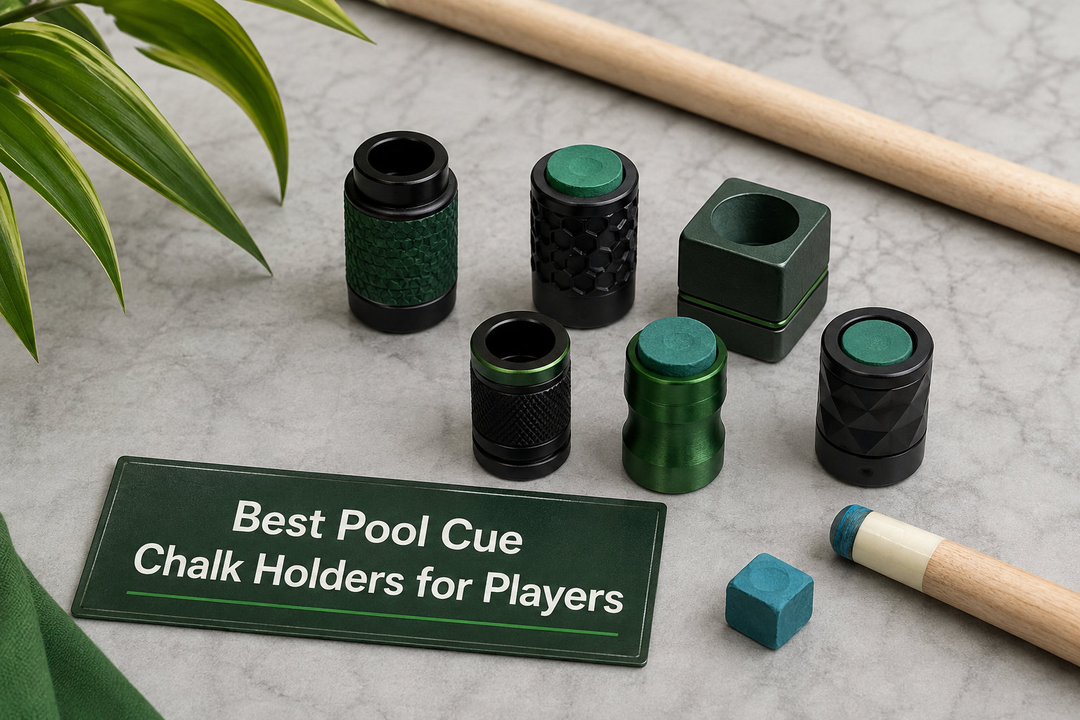 Best Pool Cue Chalk Holders for Players