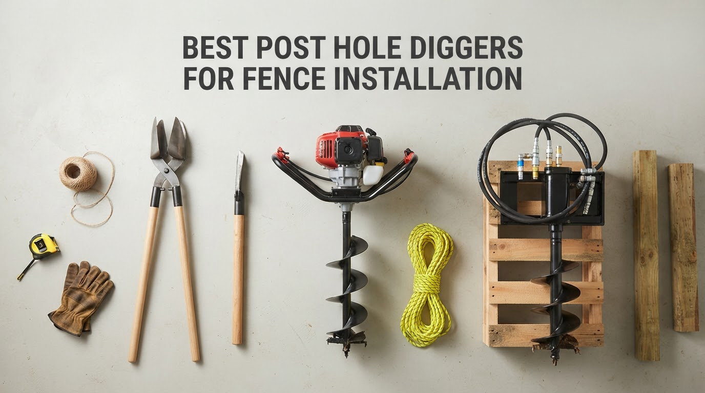 best post hole diggers for fence installation