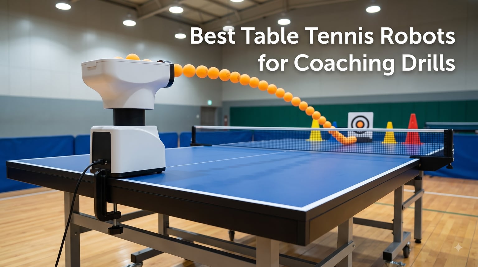 Best Table Tennis Robots for Coaching Drills