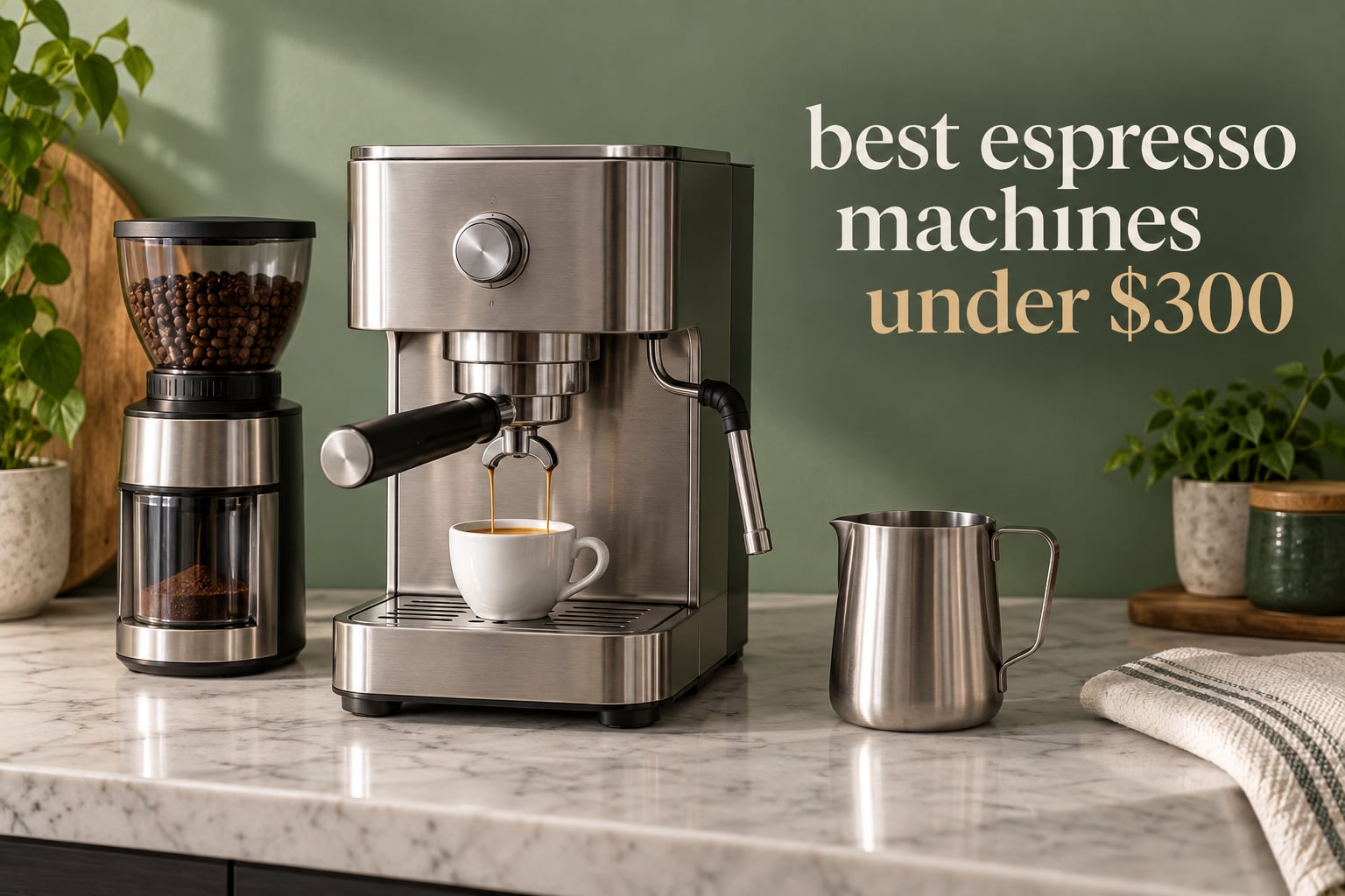 best espresso machines under $300