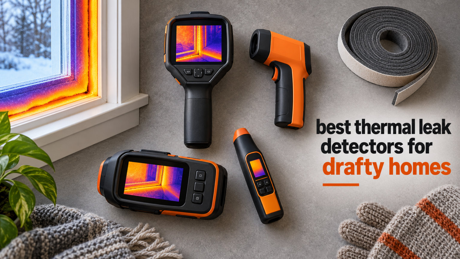 best thermal leak detectors for drafty homes
