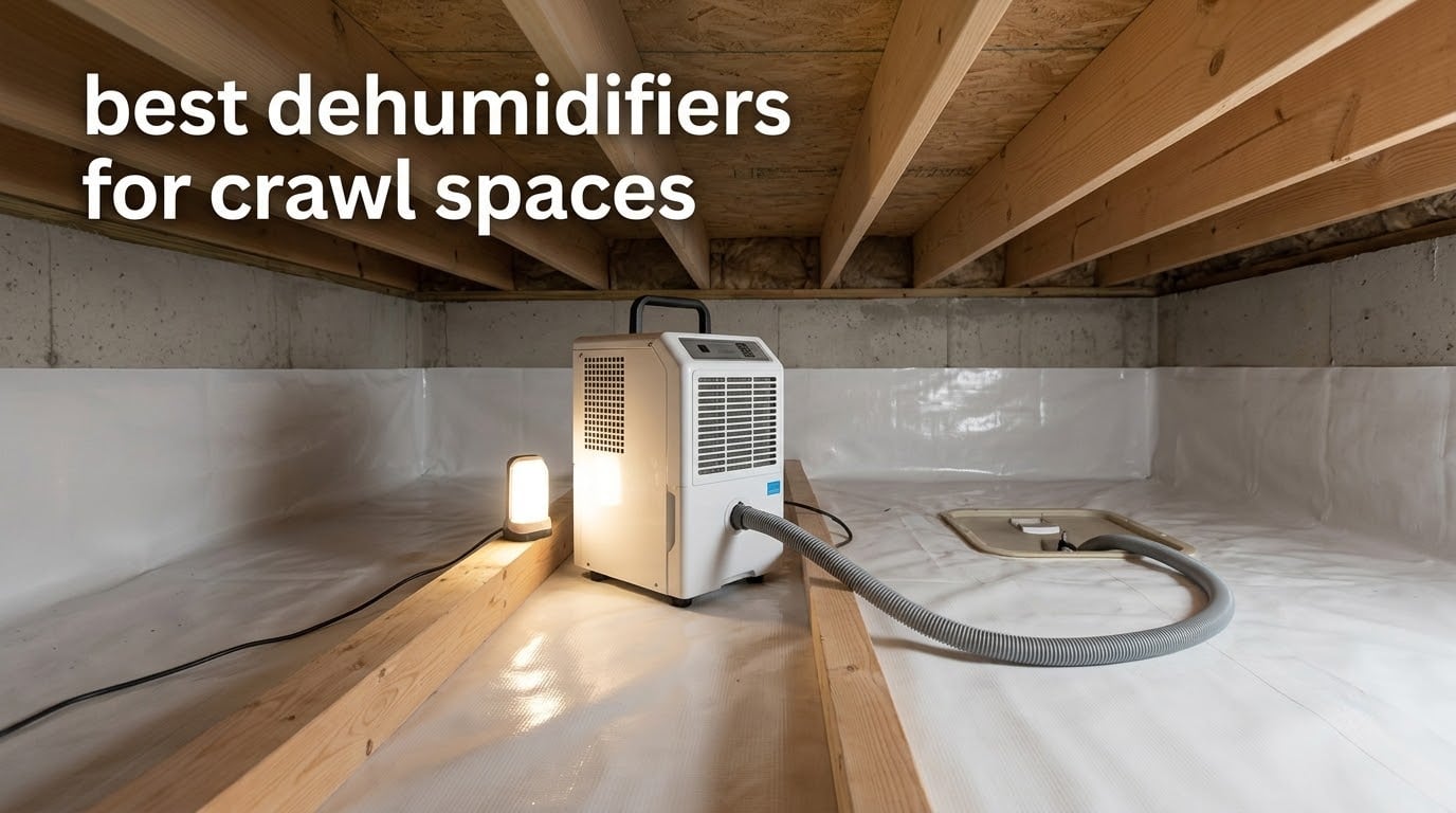best dehumidifiers for crawl spaces