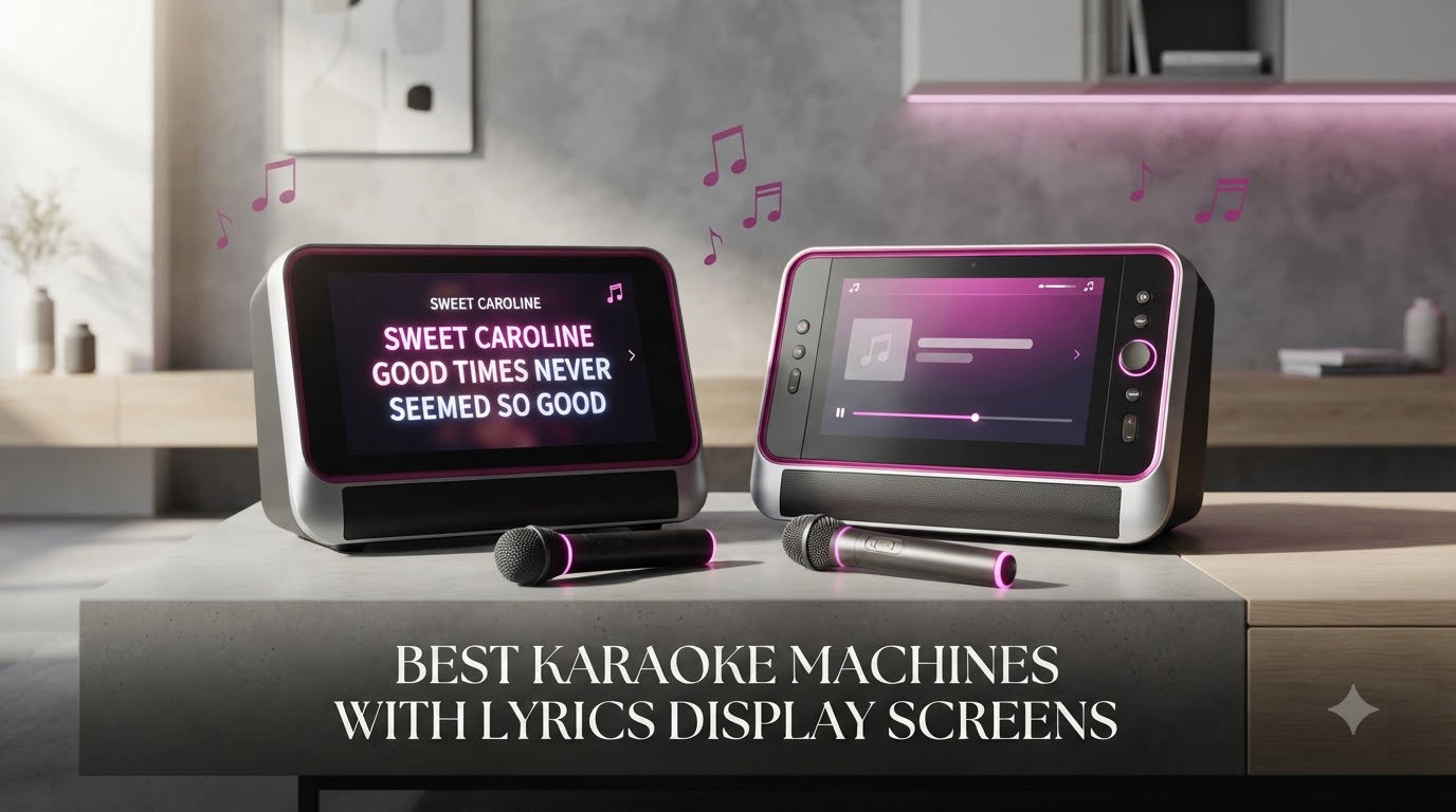 Best Karaoke Machines With Lyrics Display Screens