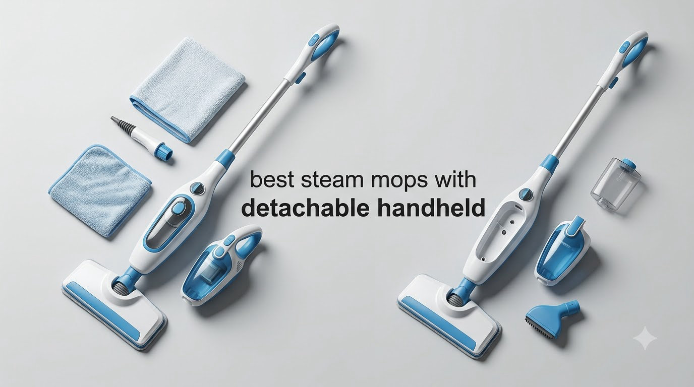 best steam mops with detachable handheld