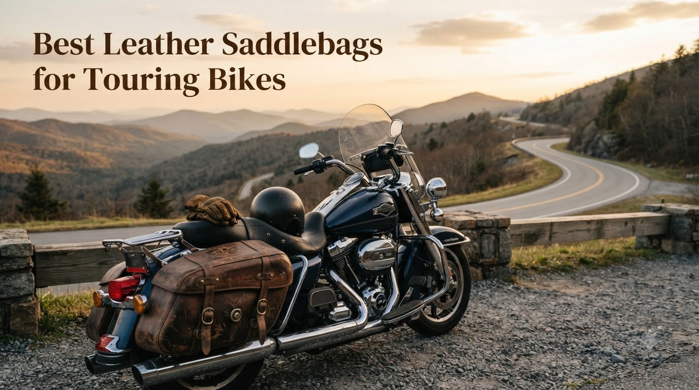 Best Leather Saddlebags for Touring Bikes