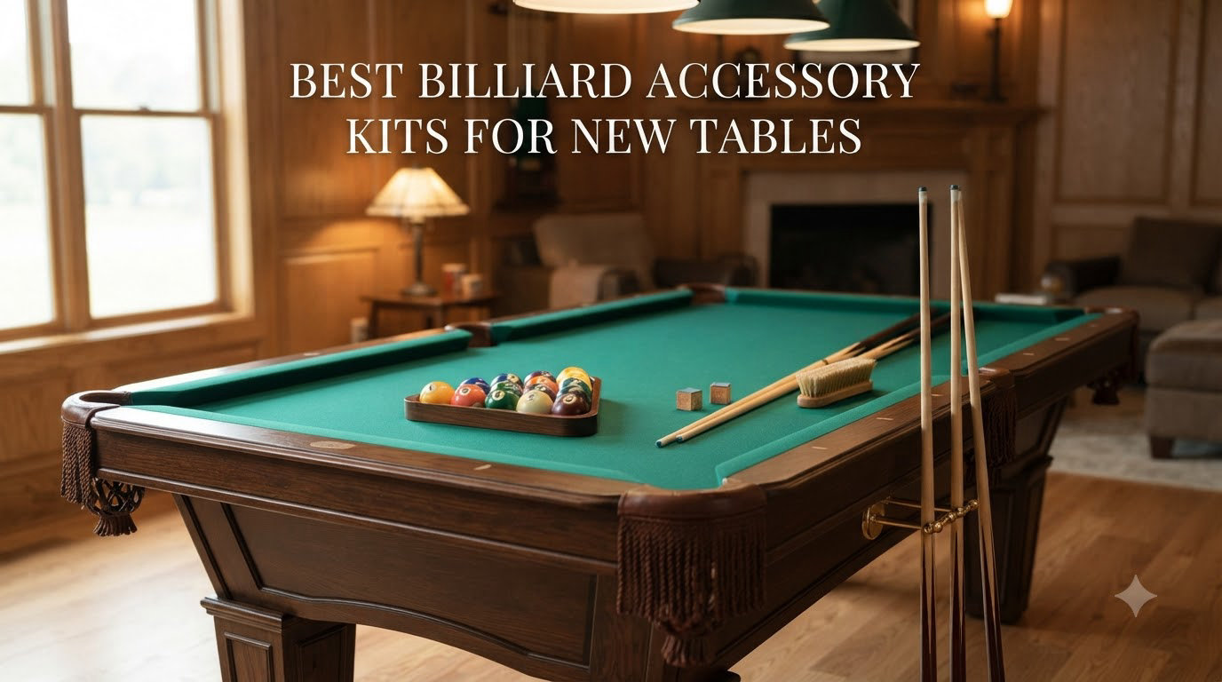 Best Billiard Accessory Kits for New Tables