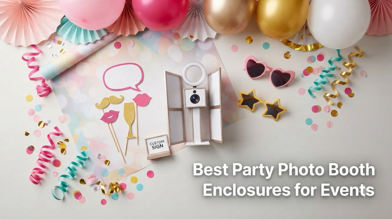 Best Party Photo Booth Enclosures for Events