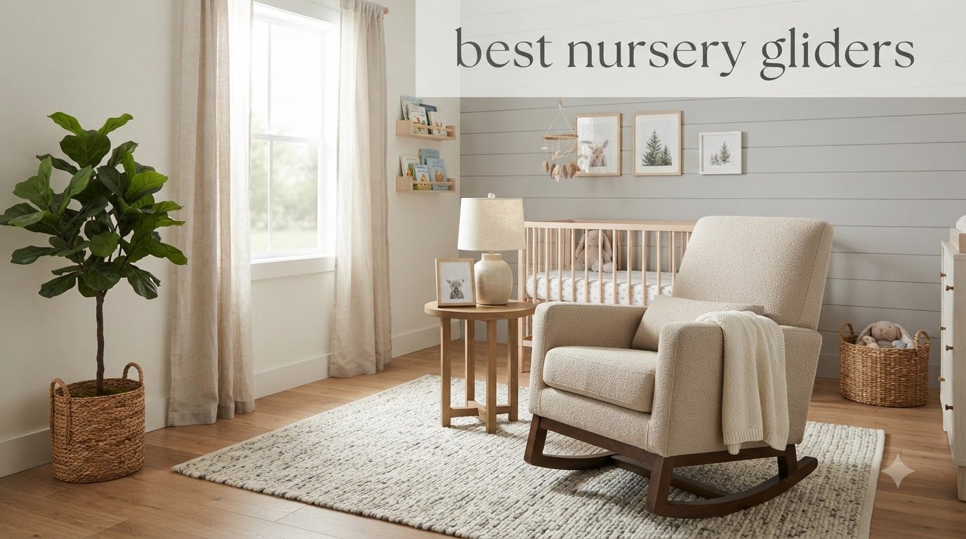 best nursery gliders