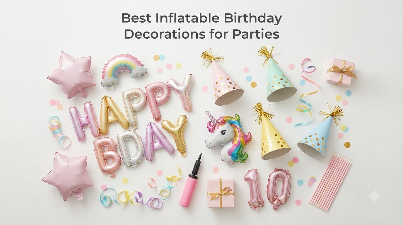 Best Inflatable Birthday Decorations for Parties