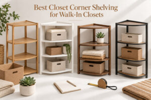Best Closet Corner Shelving for Walk-In Closets