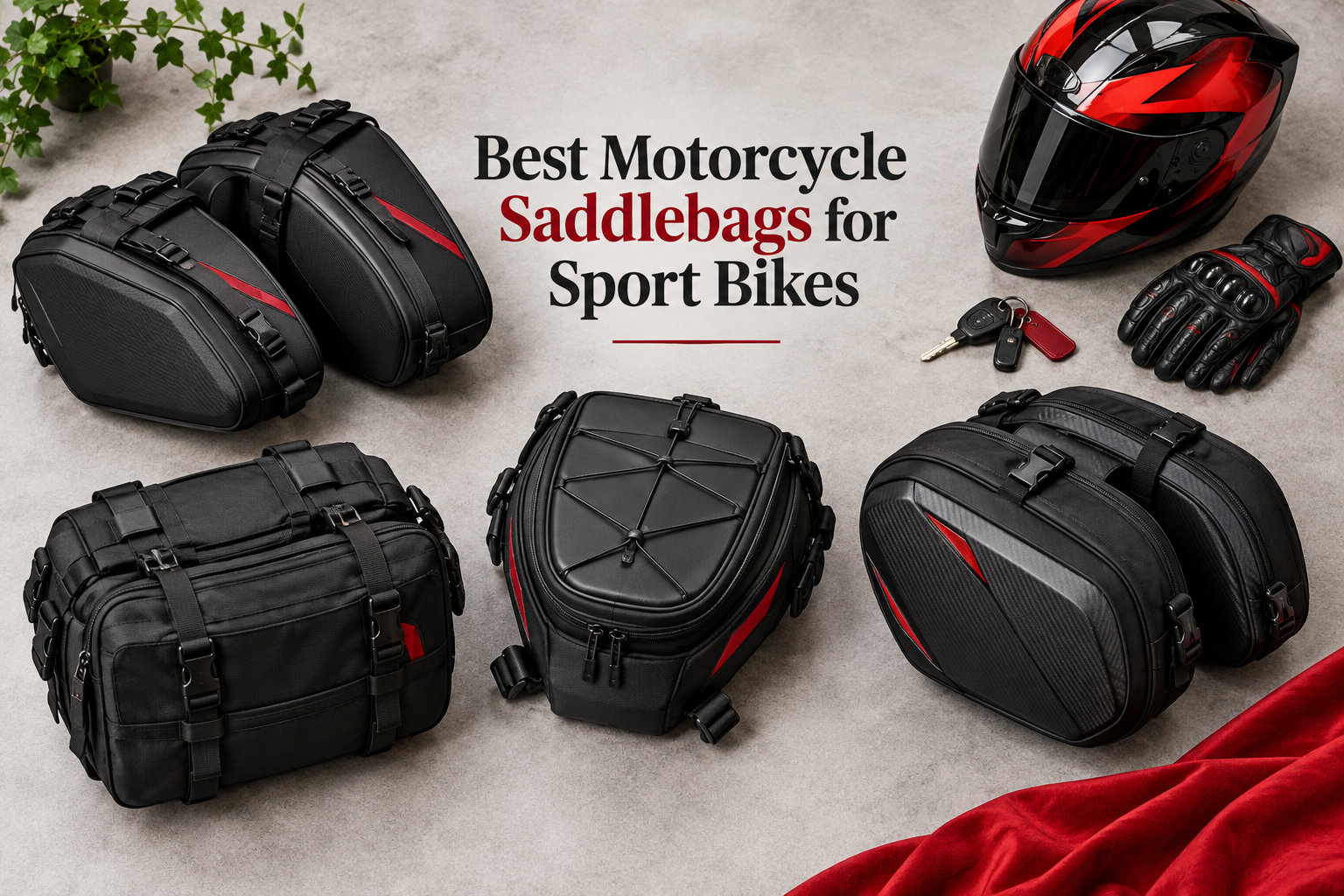 Best Motorcycle Saddlebags for Sport Bikes